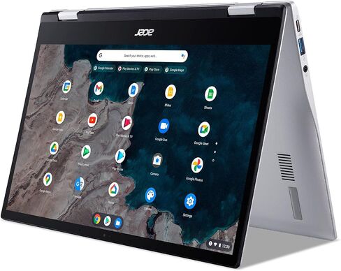 Acer Chromebook Spin 513 Convertible Laptop | Qualcomm Snapdragon 7c | 13.3" FHD IPS Touch Corning Gorilla Glass Display | 8GB LPDDR4X | 64GB eMMC | WiFi 5 | Backlit KB | Chrome OS | CP513-1H-S338 in Saudi Arabia