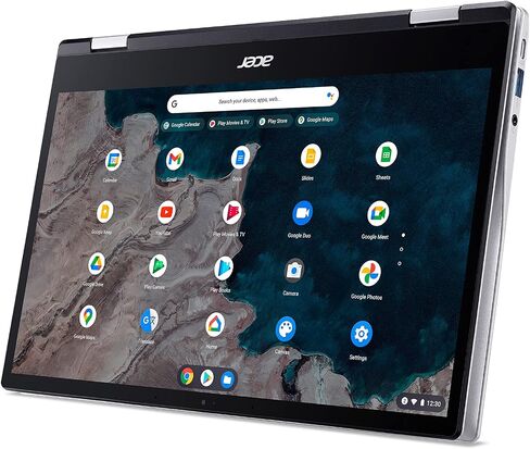 Acer Chromebook Spin 513 Convertible Laptop | Qualcomm Snapdragon 7c | 13.3" FHD IPS Touch Corning Gorilla Glass Display | 8GB LPDDR4X | 64GB eMMC | WiFi 5 | Backlit KB | Chrome OS | CP513-1H-S338 in Saudi Arabia