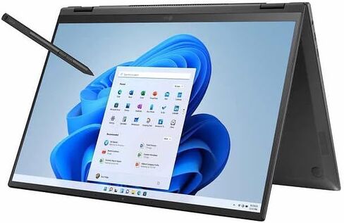 LG gram 16" 2in1 Lightweight Laptop, Intel® 12th Gen Core® i7 Evo™ Platform, Windows 11 Home, 16GB RAM, 512GB SSD, Black in Saudi Arabia