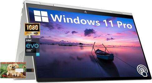HP Envy x360 2-in-1 Convertible Business Laptop, 15.6â€ FHD Touchscreen, 12th Gen Intel Core i7-1255U, Windows 11 Pro, 32GB RAM, 1TB SSD, Long Battery Life, Backlit Keyboard, w/ 32GB Business USB Card in Saudi Arabia