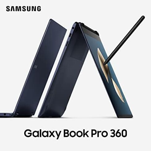 Samsung Galaxy Book Pro 360 15.6-in Touchscreen Laptop Computer - 2.8GHz i7, 1TB SSD, 16GB RAM - Mystic Navy NP950QDB-KB3US in Saudi Arabia