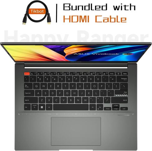 Asus 2022 Latest Vivobook S 14X 14.5 OLED 2.8K 120Hz Laptop, 14 Cores Intel Evo 12th Gen i7-12700H, 100% DCI-P3 Pantone 600nits 16:10, Wi-Fi 6E, Backlit KB, Thunderbolt 4 (12GB RAM in Kuwait