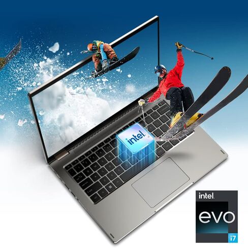 Acer Spin 5 Intel Evo Convertible Laptop | 14" 2560 x 1600 IPS Touch (425nit & 100% sRGB) | Intel Core i7-1260P | 16GB LPDDR5 | 1TB SSD | Killer WiFi 6E | Active Stylus | Windows 11 | SP514-51N-70LZ in Saudi Arabia