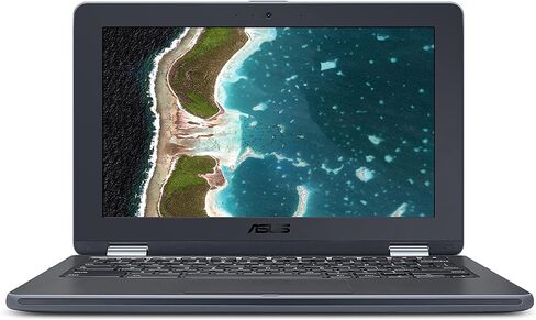 ASUS Flip C213SA 11.6" Touchscreen Chromebook, Intel Celeron, 4GB RAM, 32GB eMMC, Chrome OS (Renewed) in Saudi Arabia