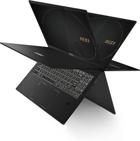 MSI Summit E16 Flip 16" QHD+ Touch Ultra Thin 2-in-1 Business Laptop: Intel Core i7-1260P RTX 3050 Ti 16GB LPDDR5 1TB NVMe, 360-Degree Flip, Thunderbolt 4, MSI Pen, Win 11 Pro: Ink Black A12UDT-007 in Saudi Arabia