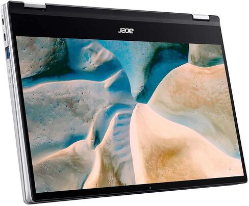 Acer 2023 Newest Spin 514 2-in-1 Chromebook قابل للتحويل، AMD Ryzen 3 3250C (يصل إلى 3.5 جيجا هرتز)، شاشة لمس 14 بوصة FHD IPS، ذاكرة الوصول العشوائي 8 جيجا، 128 جيجا eMMC، WiFi، لوحة مفاتيح بإضاءة خلفية، 12+ ساعة، نظام تشغيل Chrome + كابلات Marxsol in Saudi Arabia