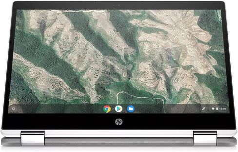 HP 2-in-1 Convertible Chromebook, 14inch HD Touchscreen, Intel Quad-Core Pentium Silver N5030 Processor Up to 3.10GHz, 4GB Ram, 128GB SSD, Intel UHD Graphics, Webcam, Chrome OS(Renewed (14inch/128GB) in Saudi Arabia