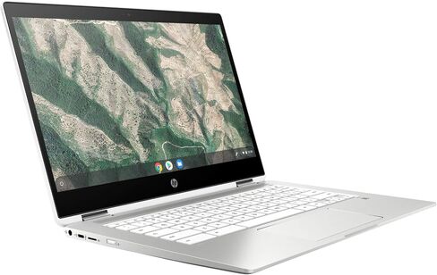 HP 2-in-1 Convertible Chromebook, 14inch HD Touchscreen, Intel Quad-Core Pentium Silver N5030 Processor Up to 3.10GHz, 4GB Ram, 128GB SSD, Intel UHD Graphics, Webcam, Chrome OS(Renewed (14inch/128GB) in Saudi Arabia