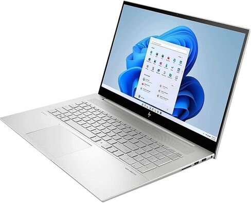 HP 2023 Newest Envy 17.3" FHD Touchscreen Display Laptop, Intel Core i7-1255U, Backlit Keyboard, Finger Reader, W/ Stylus Pen -32GB DDR4 RAM, 1024GB PCIE SSD, - Windows 11 Home - Silver in Saudi Arabia