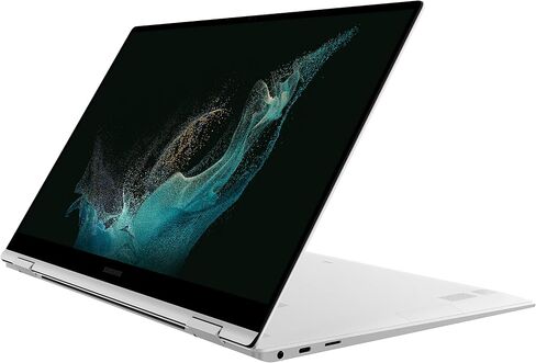 SAMSUNG 15.6" Galaxy Book2 Pro 360 Laptop Computer for Business, i7 / 16GB / 512GB, Windows 11 Pro , 12th Gen Intel Core Processor, Evo Certified, 2022 Model, NP954QED-KJ2US, Silver in Saudi Arabia