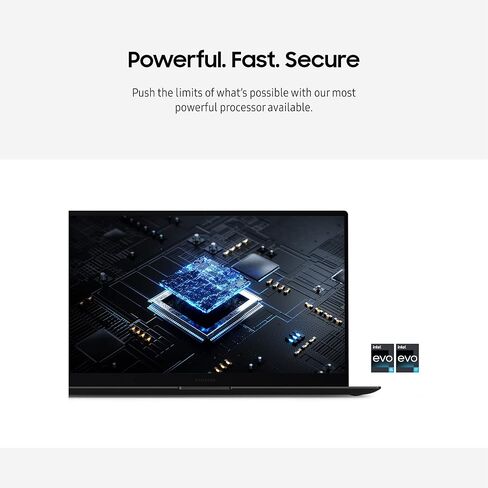 SAMSUNG 15.6" Galaxy Book2 Pro 360 Laptop Computer for Business, i7 / 16GB / 512GB, Windows 11 Pro , 12th Gen Intel Core Processor, Evo Certified, 2022 Model, NP954QED-KJ2US, Silver in Saudi Arabia