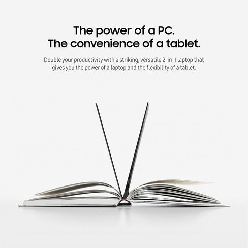 SAMSUNG 15.6" Galaxy Book2 Pro 360 Laptop Computer for Business, i7 / 16GB / 512GB, Windows 11 Pro , 12th Gen Intel Core Processor, Evo Certified, 2022 Model, NP954QED-KJ2US, Silver in Saudi Arabia