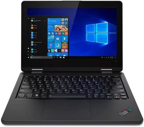 Lenovo ThinkPad Yoga 11e Gen 6 11.6" 2-in-1 Touchscreen (Intel M3-8100Y, 8GB RAM, 256GB SSD, Webcam, Stylus), Ruggedized & Water Resistant Flip Convertible Laptop, Type-C, Wi-Fi, IST Pen, Windows 10 in Kuwait