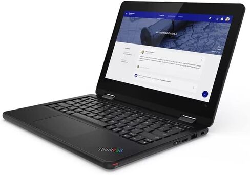 Lenovo ThinkPad Yoga 11e Gen 6 11.6" 2-in-1 Touchscreen (Intel M3-8100Y, 8GB RAM, 256GB SSD, Webcam, Stylus), Ruggedized & Water Resistant Flip Convertible Laptop, Type-C, Wi-Fi, IST Pen, Windows 10 in Kuwait