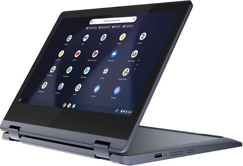 2022 Lenovo Flex 3 Touchscreen Chromebook, 2-in-1 11.6" HD for Business and Student Laptop, MT8183 CPU, 4GB LPDDR3, 64GB eMMC, Webcam, Blue, Chrome OS (Renewed) in Saudi Arabia