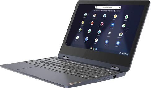2022 Lenovo Flex 3 Touchscreen Chromebook, 2-in-1 11.6" HD for Business and Student Laptop, MT8183 CPU, 4GB LPDDR3, 64GB eMMC, Webcam, Blue, Chrome OS (Renewed) in Saudi Arabia