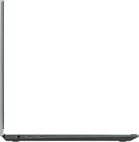LG gram (2022) 14T90Q كمبيوتر لوحي 2 في 1، شاشة 14 بوصة (1920 × 1200) IPS، معالج Intel Evo الجيل الثاني عشر i7 1260P، 16 جيجابايت LPDDR5، 1 تيرابايت NVMe SSD، كاميرا ويب FHD، WiFi 6E، Thunderbolt 4، Windows 11 ، أسود in Saudi Arabia