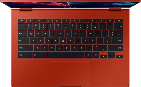 سامسونج جالاكسي Chromebook2 كمبيوتر محمول بشاشة لمس 360 درجة قابل للتحويل| شاشة QLED مقاس 13 بوصة بدقة FHD| Intel Core i3-10110U، Wi-Fi 6، USB من النوع C، نظام تشغيل Chrome، عمر بطارية طويل، كاميرا (8 جيجابايت رام | 128 جيجابايت eMMC + بطاقة SD 128 جيجابا in Saudi Arabia