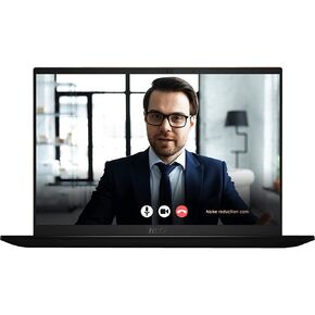 MSI لابتوب ساميت E16 فليب 16 انش QHD+ رفيع جدا 2 في 1 للاعمال: انتل كور i7-1260P ايريس Xe 16GB LPDDR5 1TB NVMe SSD قلاب 360 درجة ثاندربولت 4 قلم MSI ويندوز 11 برو اسود A12UDT-009 in Kuwait