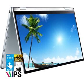 ASUS Chromebook Flip 14 2-in-1 Convertible Laptop | 14" FHD Touchscreen NanoEdge Display | Intel Core M3-8100Y | 8GB RAM | 320GB Storage (64GB eMMC+256GB Card) | Backlit KB | Long Battery Life in Saudi Arabia