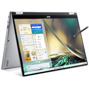 كمبيوتر محمول Acer Touchscreen Spin 3 قابل للتحويل 2 في 1 Ryzen 3 3250U حتى 3.5 جيجا هرتز 4 جيجا DDR4 128 جيجا SSD كاميرا ويب HDMI Win 11 (متجدد) in Kuwait