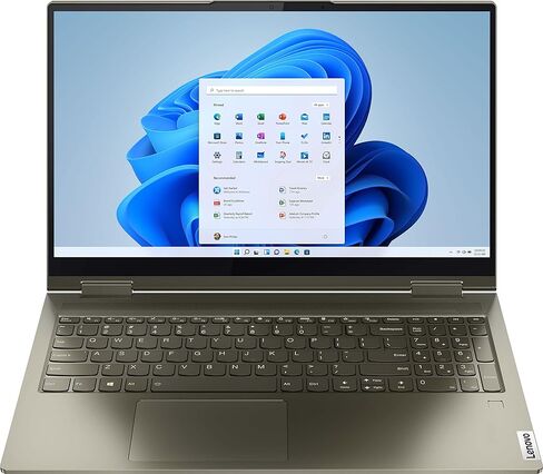2022 LENOVO Yoga 7i 2-in-1 Laptop 14 inch FHD Touchscreen Intel EVO Platform 11th Core i7-1165G7 Iris Xe Graphics 12GB DDR4 1TB SSD WI-FI 6 Thunderbolt 4.0 Backlit KB with Fingerprint Windows 10 in Saudi Arabia