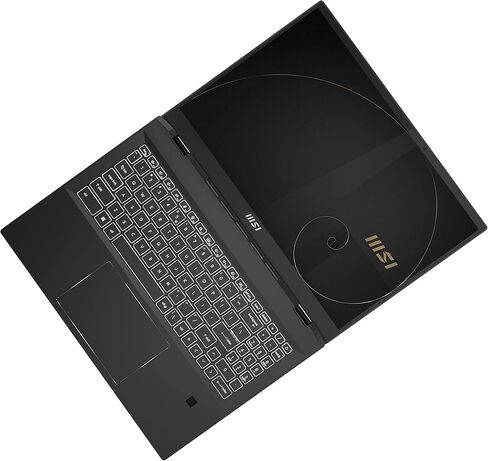 MSI لابتوب ساميت E16 فليب 16 انش QHD+ رفيع جدا 2 في 1 للاعمال: انتل كور i7-1260P ايريس Xe 16GB LPDDR5 1TB NVMe SSD قلاب 360 درجة ثاندربولت 4 قلم MSI ويندوز 11 برو اسود A12UDT-009 in Kuwait