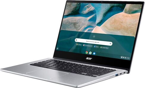 جهاز كمبيوتر محمول Acer 2022 Chromebook Spin 514 2 في 1 قابل للتحويل، شاشة لمس 14 بوصة FHD، معالج AMD Ryzen 3 3250C، ذاكرة وصول عشوائي 4 جيجابايت، 64 جيجابايت eMMC، USB-C، عمر بطارية طويل 10+، لوحة مفاتيح بإضاءة خلفية، نظام تشغيل Chrome، ملحق YSC in Saudi Arabia