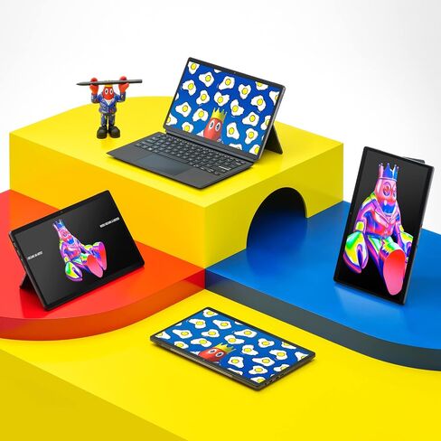 ASUS VivoBook 13 Slate OLED Steven Harrington Edition 2-in-1 Laptop, 13.3" FHD OLED touch Display, Intel Pentium Silver N6000 CPU, 8GB RAM, 256GB SSD, Windows 11 Home, Black, T3300KA-DB26T-S in Saudi Arabia