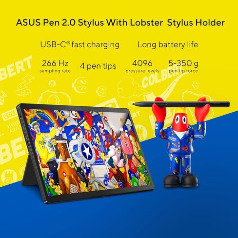 ASUS VivoBook 13 Slate OLED Steven Harrington Edition 2-in-1 Laptop, 13.3" FHD OLED touch Display, Intel Pentium Silver N6000 CPU, 8GB RAM, 256GB SSD, Windows 11 Home, Black, T3300KA-DB26T-S in Saudi Arabia