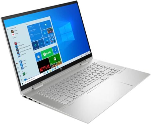 HP Envy x360 15T FHD IPS 15.6 بوصة تعمل باللمس 2 في 1 كمبيوتر محمول (Intel i5-1135G7 4-Core، ذاكرة وصول عشوائي 32 جيجابايت، 2 تيرابايت PCIe SSD، Intel Iris Xe، قلم نشط، قارئ FP، بإضاءة خلفية KYB، WiFi 6، BT 5.2، Win11H) ث/المحور in Saudi Arabia