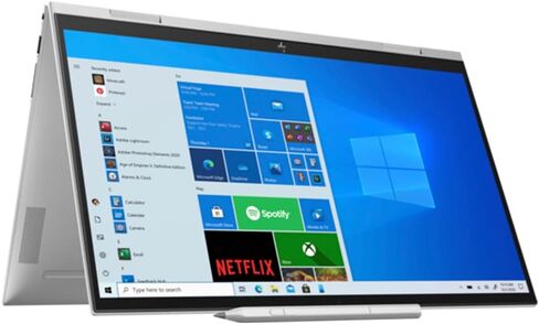 HP Envy x360 15T FHD IPS 15.6 بوصة تعمل باللمس 2 في 1 كمبيوتر محمول (Intel i5-1135G7 4-Core، ذاكرة وصول عشوائي 32 جيجابايت، 2 تيرابايت PCIe SSD، Intel Iris Xe، قلم نشط، قارئ FP، بإضاءة خلفية KYB، WiFi 6، BT 5.2، Win11H) ث/المحور in Saudi Arabia