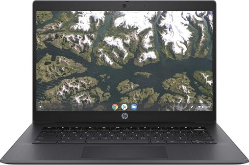 HP Chromebook 14 G6 - Celeron N4020 / 1.1 GHz - Chrome OS 64 - 8 GB RAM - 32 GB EMMC - 14" 1366 X 768 (HD) - UHD Graphics 600 - Wi-Fi, Bluetooth - Chalkboard Gray - Kbd: US - 1A717UT#ABA in Saudi Arabia