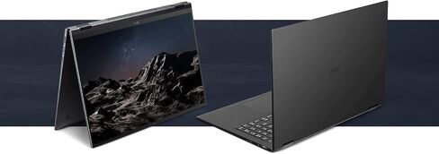 كمبيوتر محمول LG gram 16 بوصة 2 في 1 خفيف الوزن للغاية، QHD IPS (2560 × 1600) شاشة لمس 16:10، عمر بطارية 21 ساعة، Intel Evo Core i7-1165G7، Wi-Fi6، Thunderbolt4، قلم ستايلس، ويندوز 11 ( ذاكرة الوصول العشوائي (RAM) سعة 16 جيجابايت | محرك أقراص PCIe SSD سعة in Kuwait