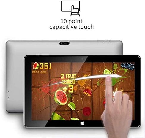 تابلت جمبر EZpad 6 Pro بشاشة لمس FHD مقاس 11.6 انش مع كيبورد وشاشة لمس FHD 2 في 1 وذاكرة RAM 6GB وذاكرة روم 64GB ويدعم بطاقة TF 128GB وكيبورد قابل للازالة وميني HD وبلوتوث وUSB 3.0 in Saudi Arabia
