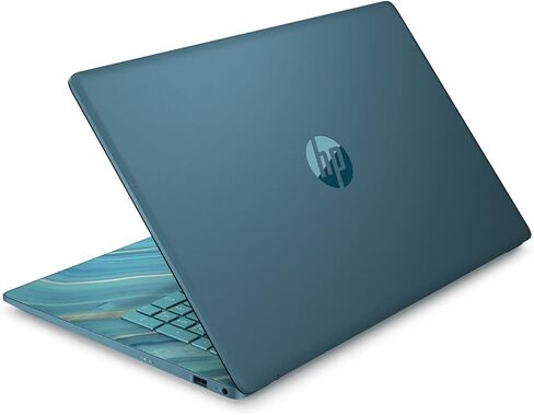 HP 17-cn0040ds كمبيوتر محمول بشاشة لمس 17.3 بوصة، Intel Pentium Gold 7505، ذاكرة الوصول العشوائي 8 جيجابايت، 512 جيجابايت SSD، Underwater Teal (متجدد) in Saudi Arabia