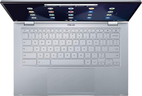 ASUS Chromebook Flip 14 2-in-1 Convertible Laptop | 14" FHD Touchscreen NanoEdge Display | Intel Core M3-8100Y | 8GB RAM | 320GB Storage (64GB eMMC+256GB Card) | Backlit KB | Long Battery Life in Saudi Arabia