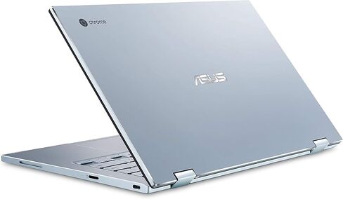 كمبيوتر محمول قابل للتحويل ASUS Chromebook Flip 14 2 في 1 | شاشة NanoEdge تعمل باللمس بدقة FHD مقاس 14 بوصة | Intel Core M3-8100Y | ذاكرة وصول عشوائي (RAM) سعة 8 جيجابايت | تخزين سعة 320 جيجابايت (بطاقة eMMC+256 جيجابايت سعة 64 جيجابايت) | لوحة مفاتيح بإض in Saudi Arabia