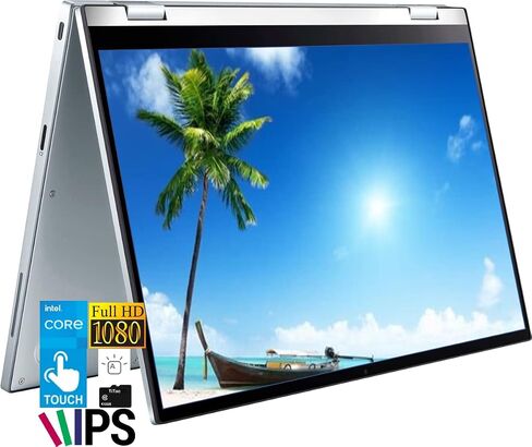 كمبيوتر محمول قابل للتحويل ASUS Chromebook Flip 14 2 في 1 | شاشة NanoEdge تعمل باللمس بدقة FHD مقاس 14 بوصة | Intel Core M3-8100Y | ذاكرة وصول عشوائي (RAM) سعة 8 جيجابايت | تخزين سعة 320 جيجابايت (بطاقة eMMC+256 جيجابايت سعة 64 جيجابايت) | لوحة مفاتيح بإض in Saudi Arabia