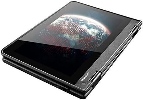 2017 Lenovo Thinkpad Yoga 11.6 بوصة قابلة للتحويل HD IPS Multitouch Chromebook، معالج Intel رباعي النواة 1.6 جيجا هرتز، 4 جيجا رام، 16 جيجا SSD، HDMI، بلوتوث، 802.11ac، USB 3.0، كاميرا ويب عالية الدقة، نظام تشغيل Chrome in Saudi Arabia