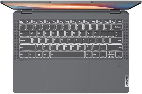 لينوفو 2023 فليكس 5 14 بوصة FHD IPS شاشة لمس ممتازة 2 في 1، AMD 6-core Ryzen 5 5500U حتى 4.0 جيجا هرتز، 16 جيجا رام، 512 جيجا PCIe SSD، لوحة مفاتيح بإضاءة خلفية، بصمة الإصبع، ويندوز 11 هوم + كابل HDMI، رمادي in Saudi Arabia