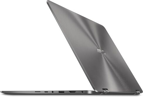ASUS ZenBook Flip 14 UX461UA-DS51T كمبيوتر محمول قابل للتحويل فائق النحافة شاشة عرض عريضة 14 بوصة FHD الجيل الثامن من معالج Intel Core i5، 8 جيجابايت، 256 جيجابايت SATA SSD، Windows 10، لوحة مفاتيح بإضاءة خلفية، بصمة الإصبع، قلم ستايلس in Saudi Arabia
