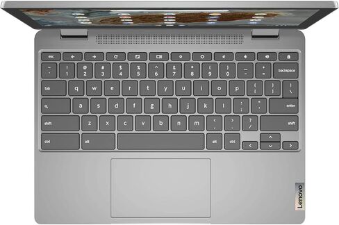 Lenovo 2021 Newest Flex 3 شاشة لمس عالية الدقة 11.6 بوصة كمبيوتر محمول Chromebook 2 في 1 قابل للتحويل، وحدة المعالجة المركزية MediaTek MT8183 8 النواة، ذاكرة 4 جيجابايت، مساحة تخزين 160 جيجابايت (32 جيجابايت eMMC + 128 جيجابايت Micro SD)، WiFi 5، نظام تشغ in Kuwait