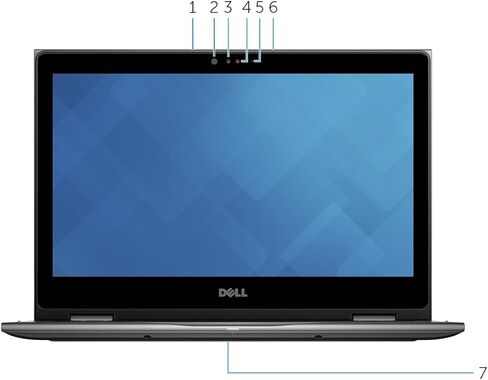 ديل i5368-7643GRY لاب توب 13.3 بوصة فل اتش دي 2 في 1 (معالج انتل كور i5-6200U 2.3 جيجا هرتز، ذاكرة الوصول العشوائي 8 جيجا، 256 جيجا اس دي دي، ويندوز 10) رمادي in Saudi Arabia