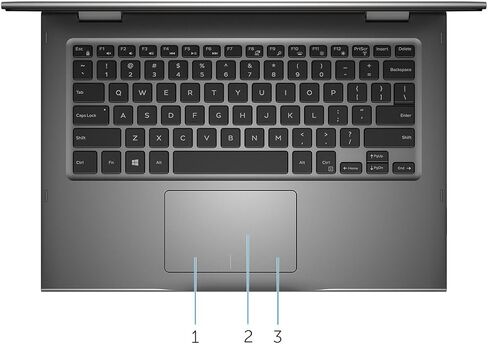 ديل i5368-7643GRY لاب توب 13.3 بوصة فل اتش دي 2 في 1 (معالج انتل كور i5-6200U 2.3 جيجا هرتز، ذاكرة الوصول العشوائي 8 جيجا، 256 جيجا اس دي دي، ويندوز 10) رمادي in Saudi Arabia