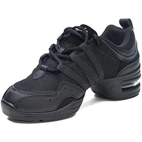 Skazz by Sansha Women's Dance Studio Exercise Sneakers Mesh with Air Cushion Full Sole Hamaica