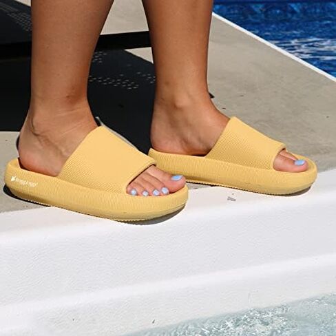 FROGG TOGGS Women's Squisheez Comfort Pool Slide, enjoy walking on millions of tiny air bubbles in Saudi Arabia