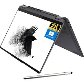 Lenovo Flex 5 2-in-1 Touchscreen Laptop, 14" 2K Touch 16:10 QHD (2240 x 1400) Display, 8-Core AMD Ryzen 7 5700 Upto 4.3Ghz, Backlit KB, Fingerprint, W/Stylus Pen, Win11 Pro(16GB|1024GB SSD) in Saudi Arabia