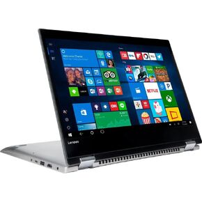 Lenovo IdeaPad 2 in 1-14 81CW - شاشة 14 بوصة HD تعمل باللمس - Pentium 4415U - رامات 4 جيجا بايت - هارد HDD 500 جيجا بايت - أسود in Kuwait