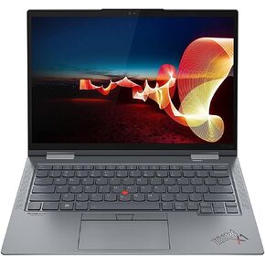 Lenovo ThinkPad X1 Yoga Gen 7 21CD0045US 14 بوصة شاشة لمس قابلة للتحويل 2 في 1 نوت بوك - WUXGA - 1920 x 1200 - Intel Core i5 الجيل الثاني عشر i5-1235U Deca-core (10 Core) - إجمالي ذاكرة الوصول العشوائي 16 جيجابايت - 256 جيجابايت SSD - Storm in Kuwait
